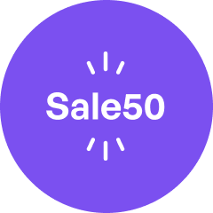 Sale 50% Off